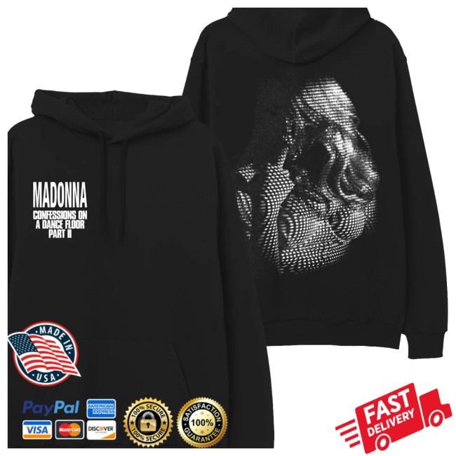 Madonna Store Merch Confessions Ii Disco Hoodie