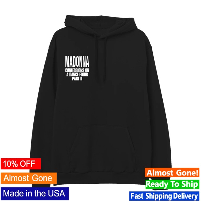 Madonna Store Merch Confessions Ii Disco Hoodie