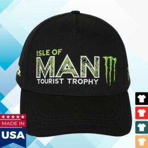 Isle Of Man Tt Race Store Merch Monster X Tt Races Cap – Black