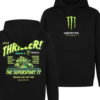 Isle Of Man Tt Race Store Merch Monster X Tt Races T-Shirt – Black