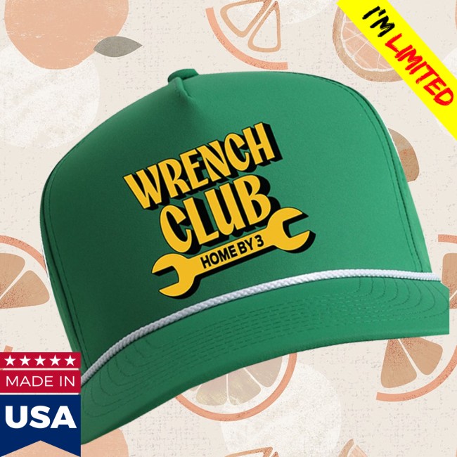 Homeby3 Official Store Merch Wrench Club Hat 2 Homeby3 Official Store Merch Wrench Club Hat