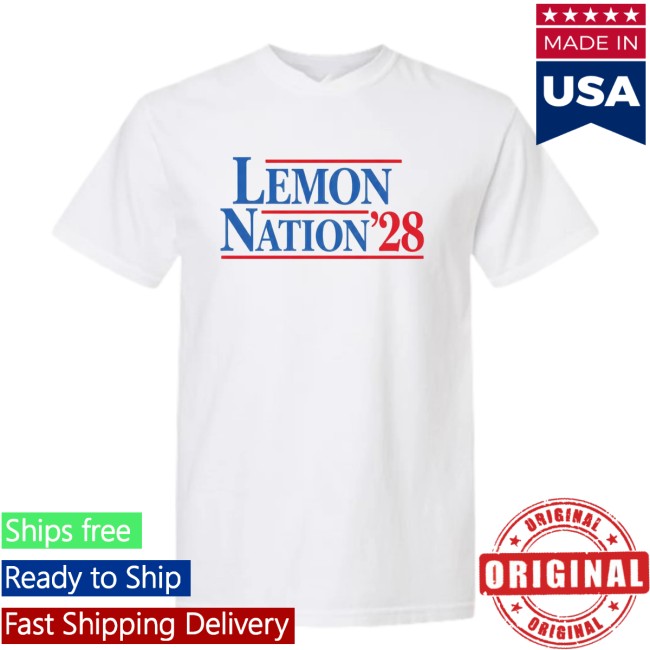 Don Lemon Merch Store Lemon Nation 2028 T-Shirt 3 Don Lemon Merch Store Lemon Nation 2028 T-Shirt