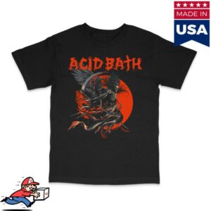 Acid Bath Merch Store Winged Reaper Tee