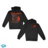 Acid Bath Merch Store Winged Reaper Zip Up