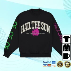 Hail The Sun Merch Store Pow Right In The Crewneck