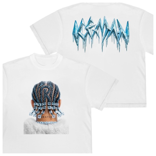 Reaven Store Merch Reaven White Iceman T-Shirt