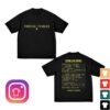 The Rolling Stones Shop Merch Foreign Tongues Tracklist T-Shirt