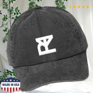 The Plot In You Store Merch Emblem Hat – Washed Black