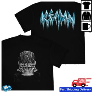 Reaven Store Merch Reaven Black Iceman T-Shirt