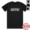 Frank Turner Store Merch Going To Hell T-Shirt