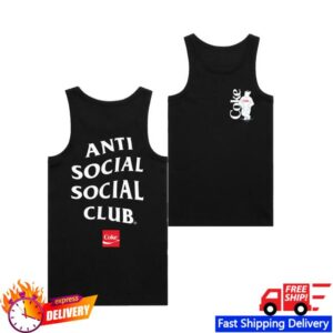Antisocialsocialclub Merch Store Assc Coca-Cola Polar Bear Coke Tank