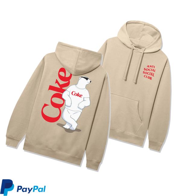 Antisocialsocialclub Merch Store Assc Coca-Cola Polar Bear Coke Hoodie 3 Antisocialsocialclub Merch Store Assc Coca-Cola Polar Bear Coke Hoodie