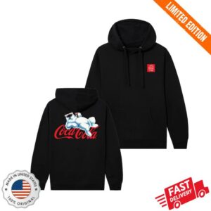 Antisocialsocialclub Merch Store Assc Coca-Cola Polar Bear Chill Hoodie