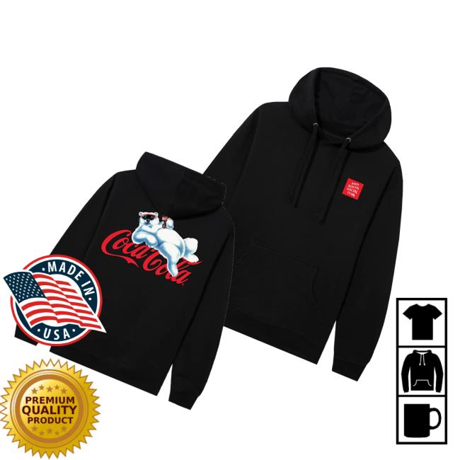 Antisocialsocialclub Merch Store Assc Coca-Cola Polar Bear Chill Hoodie 3 Antisocialsocialclub Merch Store Assc Coca-Cola Polar Bear Chill Hoodie
