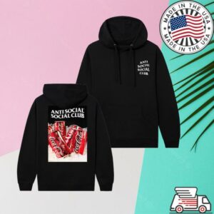 Antisocialsocialclub Merch Store Assc Coca-Cola Ice Cold Hoodie
