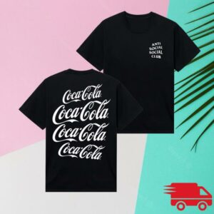 Antisocialsocialclub Merch Store Assc Coca-Cola Drink Tee