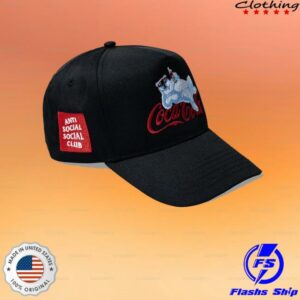 Antisocialsocialclub Merch Store Assc Coca-Cola Polar Bear Chill Snapback Cap