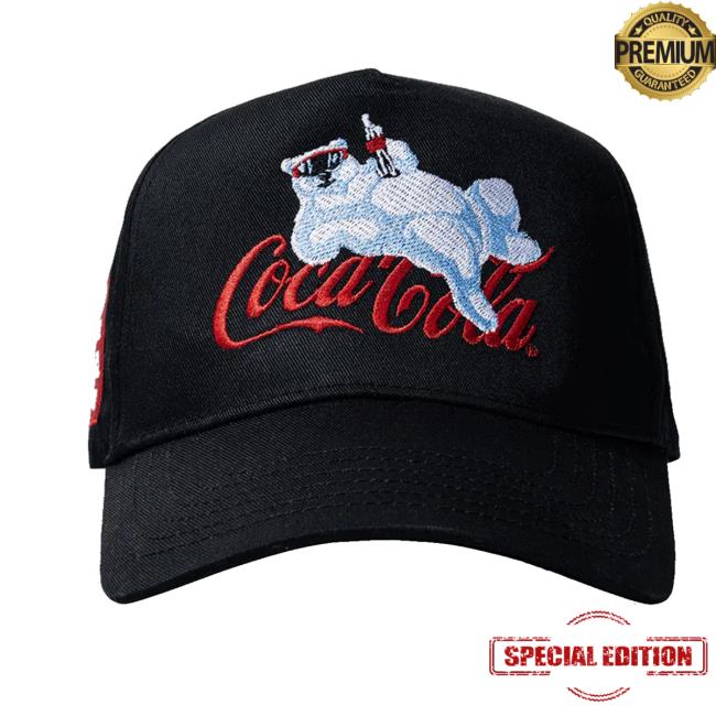 Antisocialsocialclub Merch Store Assc Coca-Cola Polar Bear Chill Snapback Cap 3 Antisocialsocialclub Merch Store Assc Coca-Cola Polar Bear Chill Snapback Cap
