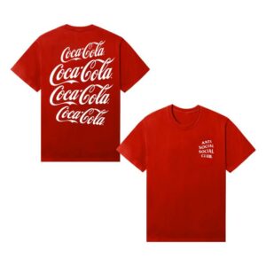 Antisocialsocialclub Merch Store Assc Coca-Cola Drink Tee