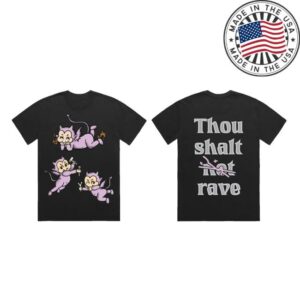 Fmuoasl Merch Store Alison Wonderland Thou Shalt Not Rave Tee