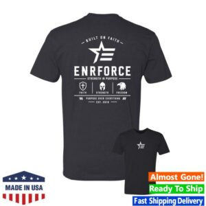 Enrforce Merch Store Purpose Over Everything Tee