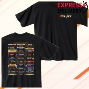 Do Lab Store Merch Lib 2026 Black Line Up Tee