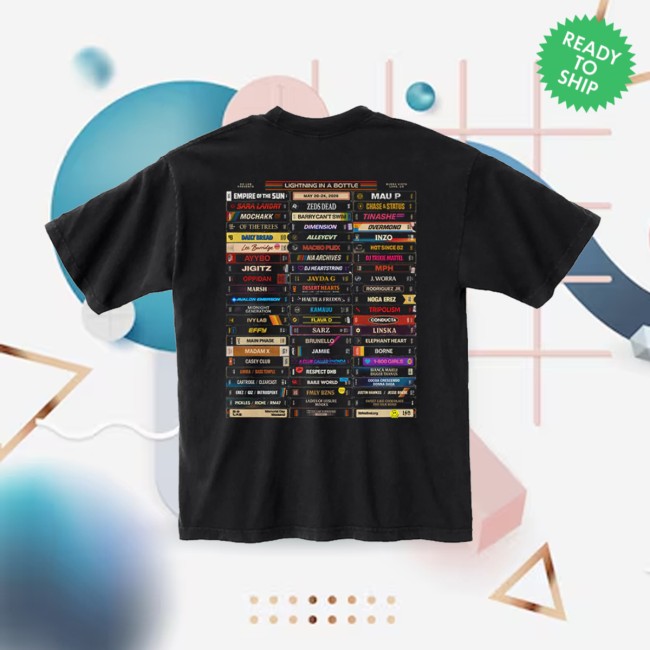 Do Lab Store Merch Lib 2026 Black Line Up Tee 7 Do Lab Store Merch Lib 2026 Black Line Up Tee