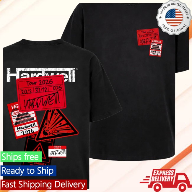 Revealed Clothing Store Merch Hardwell Sticker T-Shirt 3 Revealed Clothing Store Merch Hardwell Sticker T-Shirt