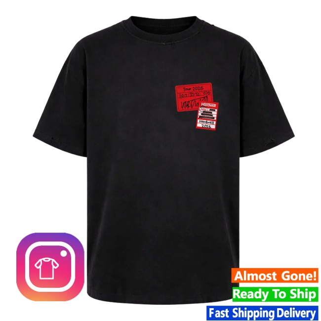 Revealed Clothing Store Merch Hardwell Sticker T-Shirt 4 Revealed Clothing Store Merch Hardwell Sticker T-Shirt