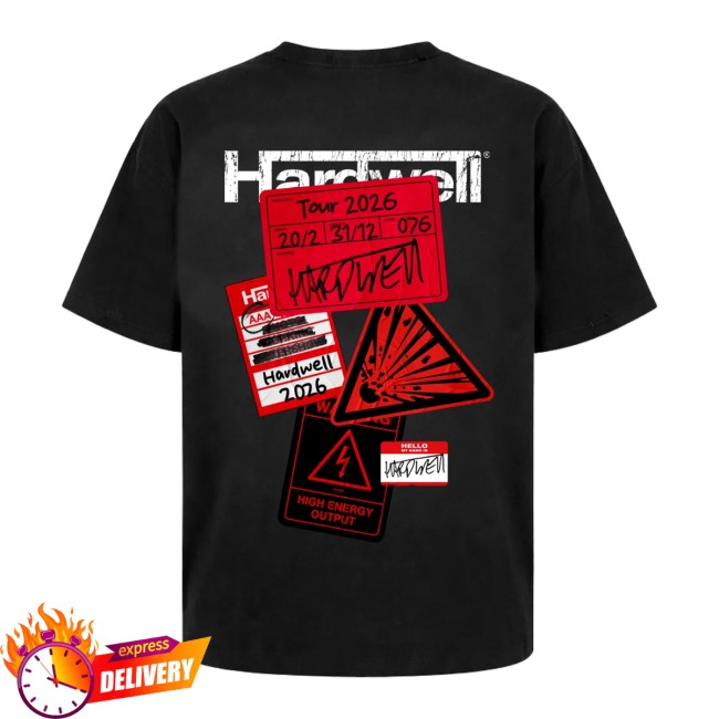 Revealed Clothing Store Merch Hardwell Sticker T-Shirt 5 Revealed Clothing Store Merch Hardwell Sticker T-Shirt