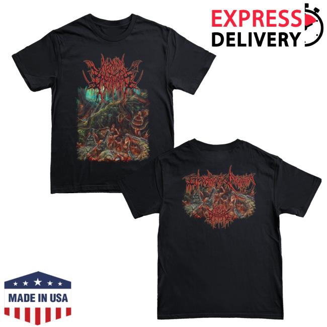 Reality Fade Merch Store Agonal Breathing Bloodthirsty Mutilation T-Shirt 2 Reality Fade Merch Store Agonal Breathing Bloodthirsty Mutilation T-Shirt