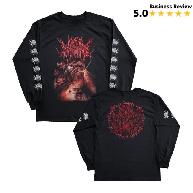 Reality Fade Merch Store Agonal Breathing Pure Agony Long Sleeve 4 Reality Fade Merch Store Agonal Breathing Pure Agony Long Sleeve