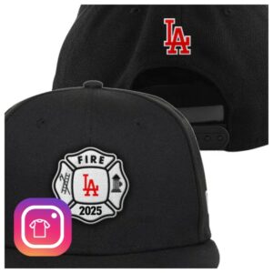 Los Angeles Confidential Store Merch La Fire Dept Cap