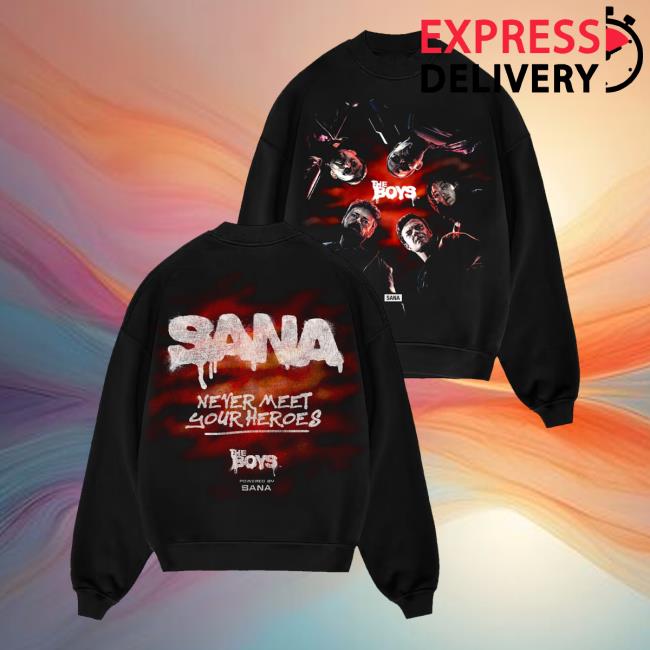 Sana Detroit Merch Store The Boys X Sana Heroes Crew 2 Sana Detroit Merch Store The Boys X Sana Heroes Crew