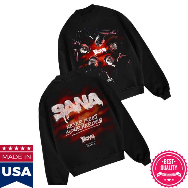 Sana Detroit Merch Store The Boys X Sana Heroes Crew 3 Sana Detroit Merch Store The Boys X Sana Heroes Crew