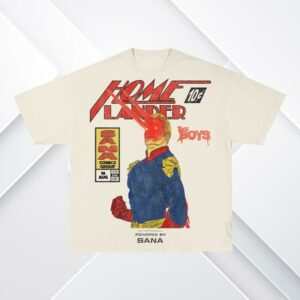 Sana Detroit Merch Store The Boys X Sana Homelander Comic Tee