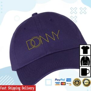 Donny Osmond Store Merch Purple Collection Embroidered Baseball Cap