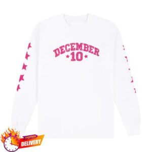 December 10 Merch Store December 10 Long Sleeve Star T-Shirt