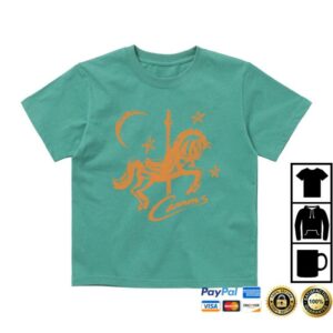 Threefourco Merch Store Cannons Carousel Womens Boxy Tee