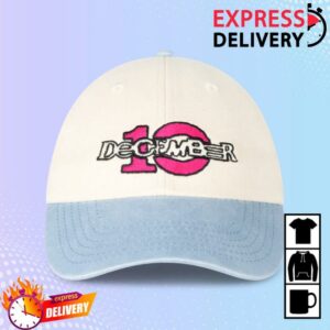 December 10 Merch Store December 10 Blue Logo Cap