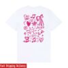December 10 Merch Store December 10 White Doodle T-Shirt
