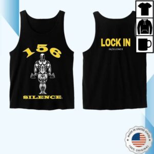Pure Noise Merch Store 156 Silence Lock In Black Tank Top