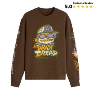 Daily Bread Merch Store Bread Head Puff Ls Crew