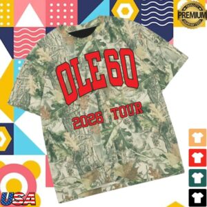 Ole 60 Store Merch Ole 60 Camo Tour Tee
