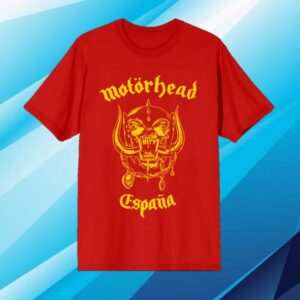 Motorhead Merch Store World Cup Spain Tee