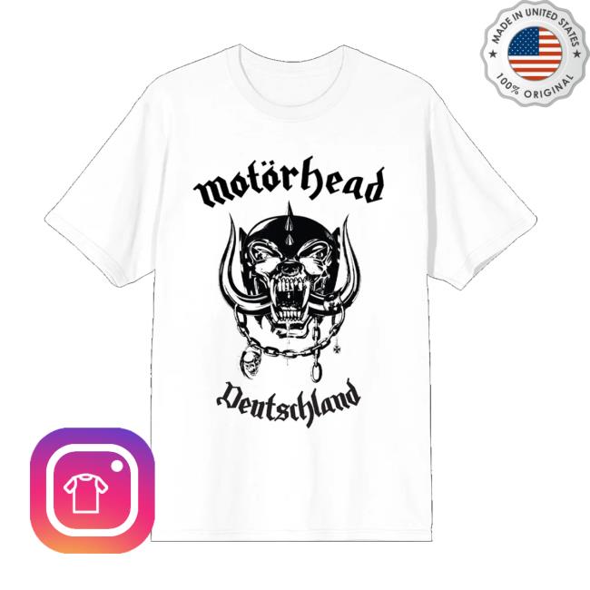 Motorhead Merch Store World Cup Germany Tee 2 Motorhead Merch Store World Cup Germany Tee