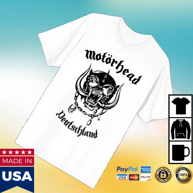 Motorhead Merch Store World Cup Germany Tee 3 Motorhead Merch Store World Cup Germany Tee