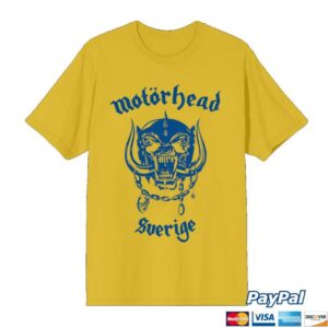 Motorhead Merch Store World Cup Sweden Tee