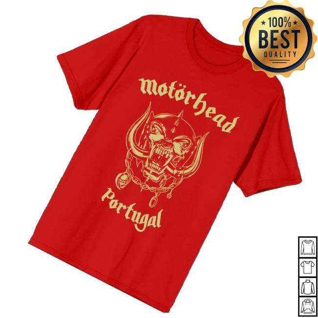 Motorhead Merch Store World Cup Portugal Tee 3 Motorhead Merch Store World Cup Portugal Tee