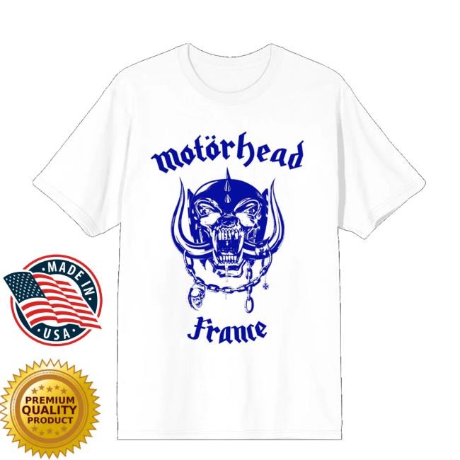Motorhead Merch Store World Cup France Tee 2 Motorhead Merch Store World Cup France Tee